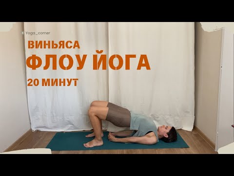 Видео: Виньяса флоу на 20 минут / Йога для среднего уровня / Практика йоги в потоке