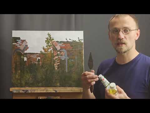 Видео: Как продолжить этюд с натуры в мастерской