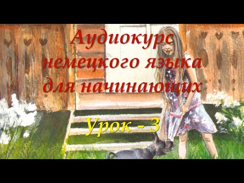 Видео: Немецкий для начинающих | Урок 3 | Аудиокурсы Langme