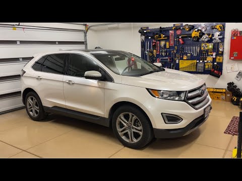 Видео: Замена передних тормозов Ford Edge. Тормозные колодки и роторы 2015-2018