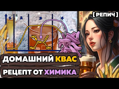 Видео: Создал НАУЧНЫЙ рецепт КВАСА 🧪