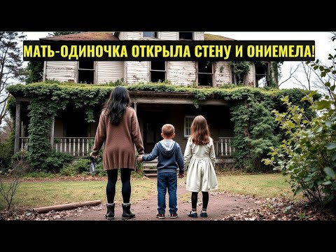 Видео: Одинокая Мама с Детьми Ремонтирует Старый Дом… То, Что Они Нашли Внутри, Шокировало Всех! 😱
