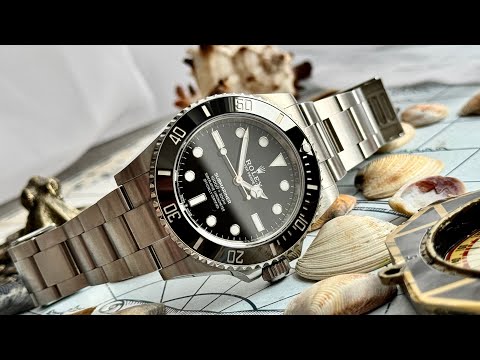 Видео: Обзор часов Rolex Submariner 124060