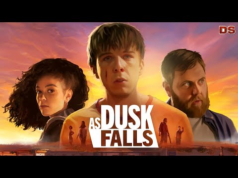 Видео: As Dusk Falls. Хорошее прохождение без комментариев. Игрофильм 2022.