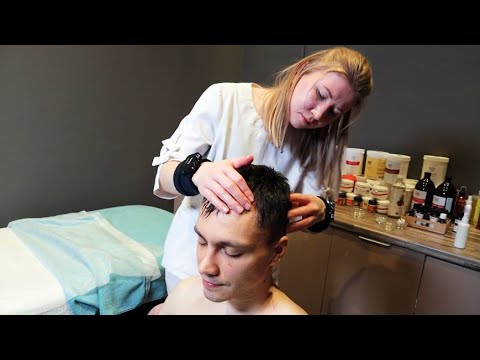 Видео: ASMR Интенсивный массаж головы от Светланы
