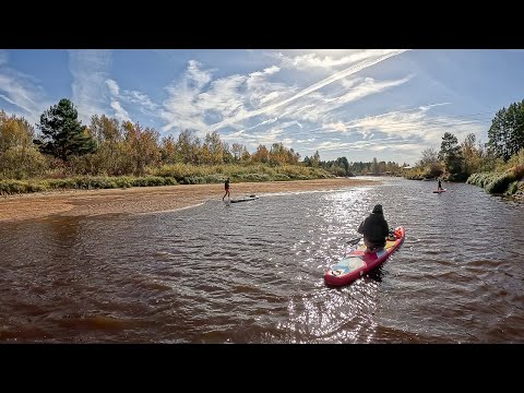 Видео: Пра в сентябре- ветер, сапборды, мели и волоки