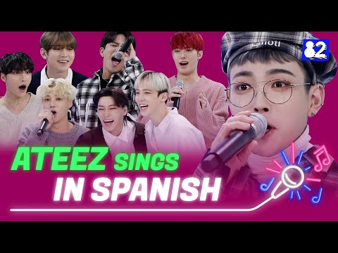 Видео: ATEEZ поют Wonderland на испанском | Try-lingual Live