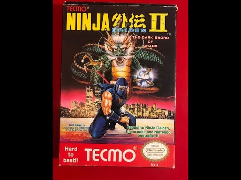 Видео: Ninja Gaiden II (Ryūkenden II) / Ниндзя Рюкэндэн NO DAMAGE (Dendy, Nes, 8 bit)