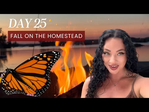 Видео: ДЕНЬ 25: Падение на ферме | Бензопилы, стирка в раковине и приготовление пищи у костра