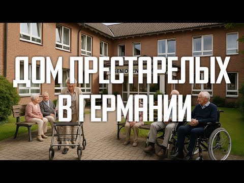 Видео: Вот так живут пожилые люди в доме престарелых в Германии