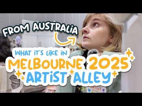Видео: Каково это — продавать на Artist Alley Vlog Kaicon Melbourne 2025, австралийских конвенциях и рынках