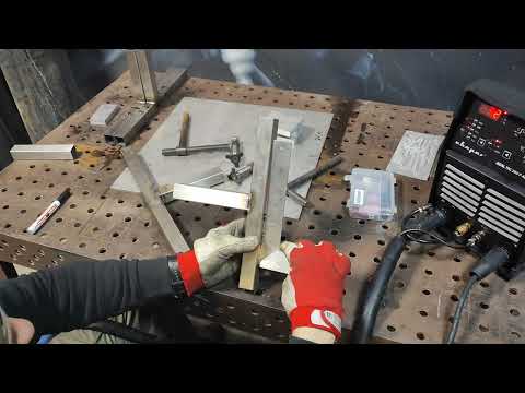 Видео: Борьба с деформацией/короблением профиль нержавейка, лофт мебель @Svarogspb