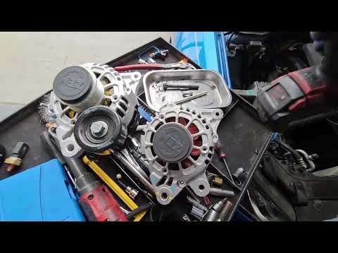 Видео: Замена генератора Hyundai Elantra 2017 года