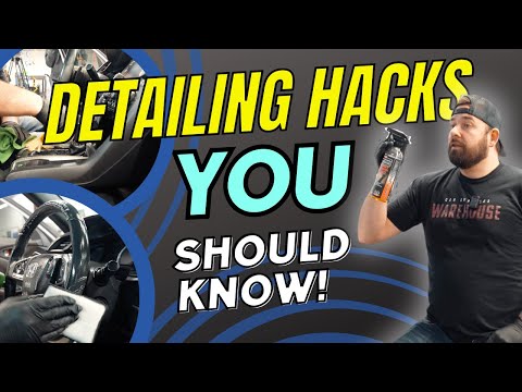 Видео: Секреты эффективного детейлинга интерьера как ПРОФИ!!!