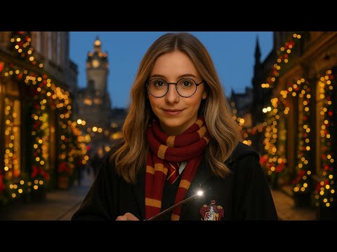 Видео: По следам Гарри Поттера 🎄 Уют, Новый Год и волшебство в Шотландии