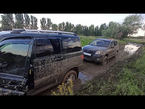 Видео: ХОВЕР 3 на МТ грязевой резине, часть1.
