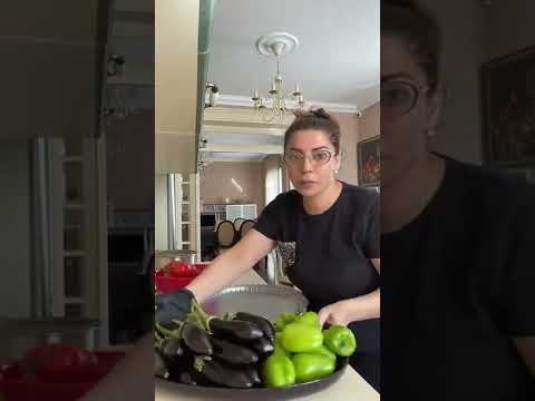 Видео: Бадымджан долмасы/Badimcan dolmasi 🍅🍆🫑