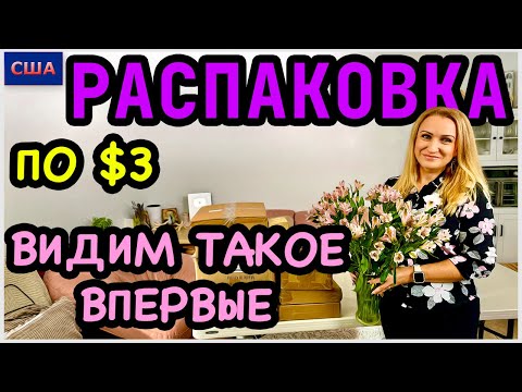 Видео: Распаковка потерянных посылок по 3$/ Мы думали, что нас уже не удивить😁/ США/ Флорида