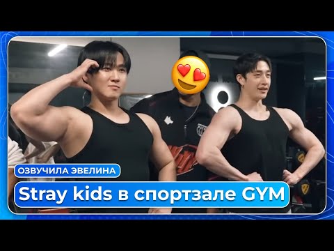 Видео: Stray kids Чанбин и Банчан в спортзале ❤️ Русская озвучка