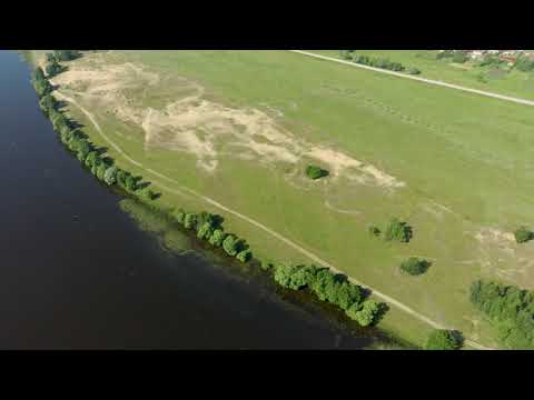 Видео: Река Цна с квадрокоптера. Съемка с квадрокоптера.