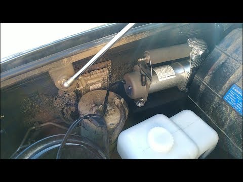 Видео: Установка КОМПРЕССОРА под капот "методом Кабанова"! Решает сразу 2 проблемы!