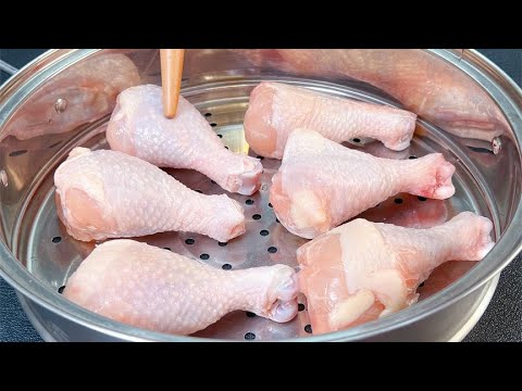 Видео: Куриные ножки на пару в кастрюле, и они станут фирменным блюдом ресторана.Способ уникальный