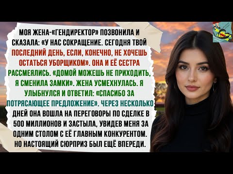 Видео: ЖЕНА-БОСС УВОЛИЛА МЕНЯ. НАЗАВТРА ОНА ПОТЕРЯЛА 500 МИЛЛИОНОВ. ТЕПЕРЬ МОЛИТ О ПОМОЩИ, НО Я...