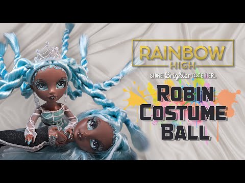 Видео: ✨Обзор Rainbow high - Robin - Costume Ball - Самые густые волосы из всех RH✨