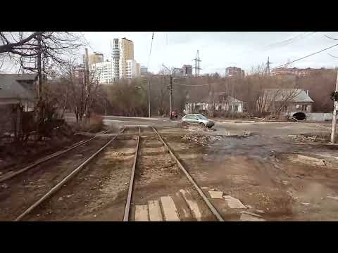 Видео: Трамвайный маршрут #27. Нижний Новгород. Вид из кабины. Часть 1.