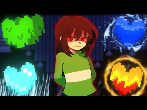 Видео: UNDERTALE НО У МЕНЯ АБСОЛЮТНО РАЗНЫЕ ДУШИ [MOD]