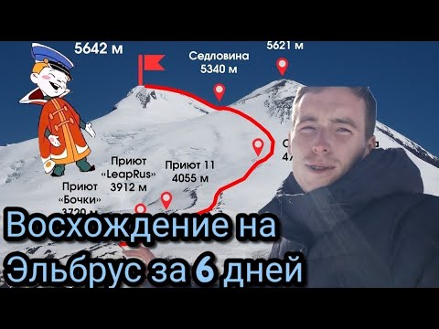 Видео: Восхождение на Эльбрус без гида с минимальным бюджетом