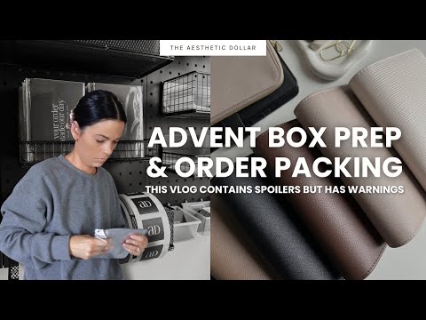Видео: Подготовка к Адвенту и уютные дни в студии ☕️📦 | Малый бизнес | Студийный видеоблог | № 55
