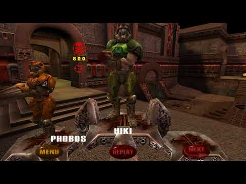 Видео: у фобоса такое странное поведение......мда.. (Quake III: Arena)
