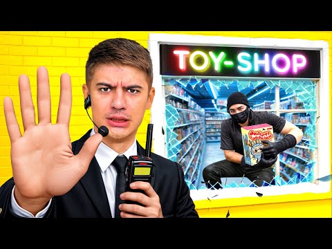 Видео: Стали ОХРАННИКАМИ на 24 Часа !