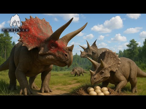 Видео: ИСТОРИЯ ХРАБРОГО ТРИЦЕРАТОПСА! | THE ISLE