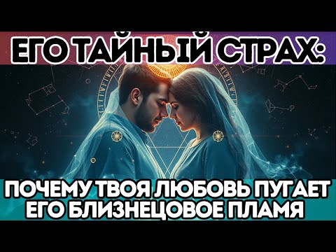 Видео: Его Тайный Страх: Почему Твоя Любовь Пугает Его Близнецовое Пламя