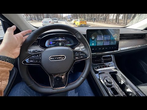 Видео: Skywell ET5 - безумный круиз, погремушечный салон и 4.5 миллиона рублей за электрокитайца