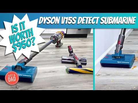 Видео: Dyson V15s Detect — подводный пылесос и швабра. ПОДРОБНЫЙ ПОЛНЫЙ ЧЕСТНЫЙ ОБЗОР