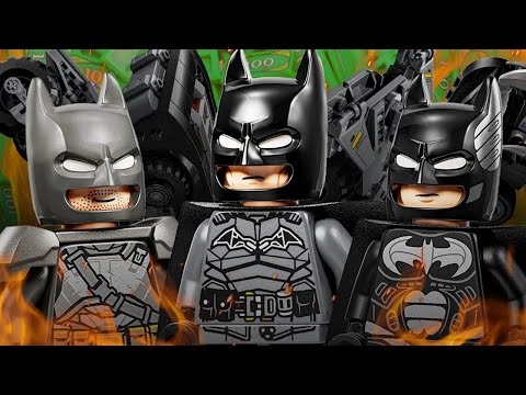 Видео: LEGO Batman Be Like: еще 100 Бэтмобилей