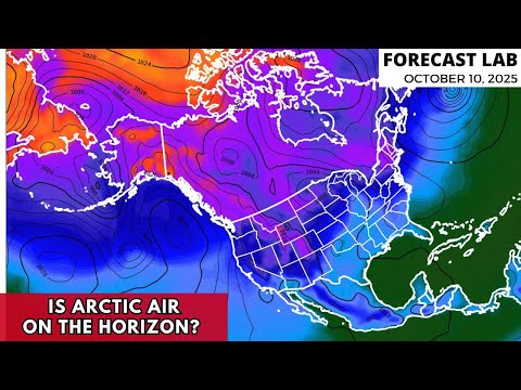 Видео: Пт 10.10.25 — Погода в США | Где осень? Ожидаются зимние штормы в Калифорнии
