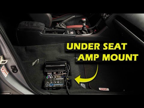 Видео: Как установить усилитель под сиденьем