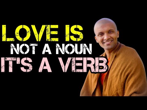Видео: ЛЮБОВЬ — это не существительное, а глагол | Буддизм на английском языке