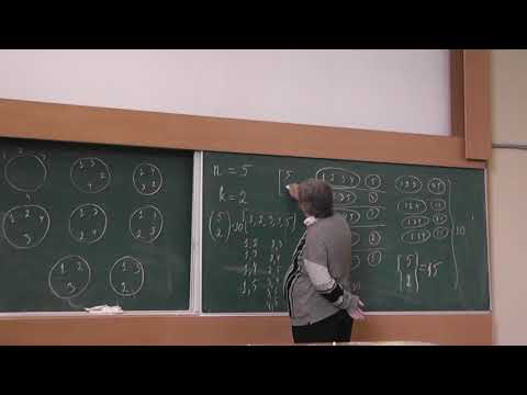 Видео: 2 Числа сочетаний и определения чисел Стирлинга