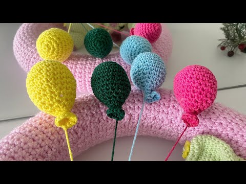Видео: Воздушный шар. Амигуруми #игрушкаамигуруми