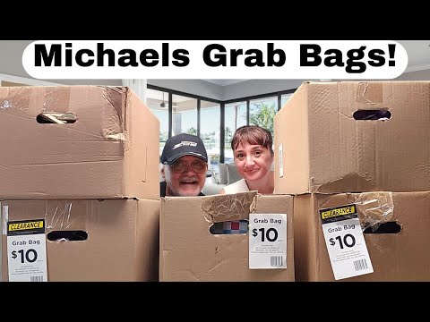 Видео: Распаковываем несколько сумок Michaels | Не знал, чего ожидать от этой