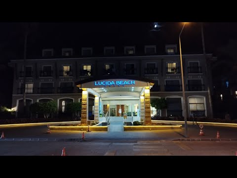 Видео: Шопинг и променад около отеля Lucida Beach Hotel 5* / Турция Чамьюва