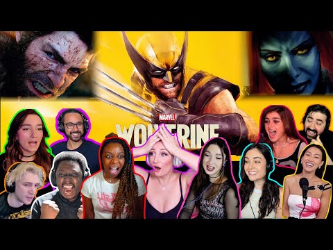 Видео: Реакция стримеров и ютуберов на игровой трейлер MARVEL'S WOLVERINE | PS5 | Sony State Of Play 2025