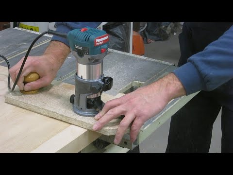 Видео: Скользящий упор для ручного фрезера