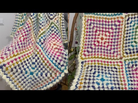 Видео: Весело вязать крючком! Красочный дизайн! Простые мотивы для вязания крючком для изготовления одеял