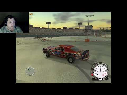 Видео: FlatOut на Профи / Трюки / Прохождение